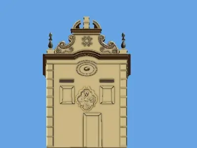 Capela da Fazenda de Braz de Pina Free 3D model