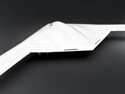 B21 Raider scale moel 3D print model