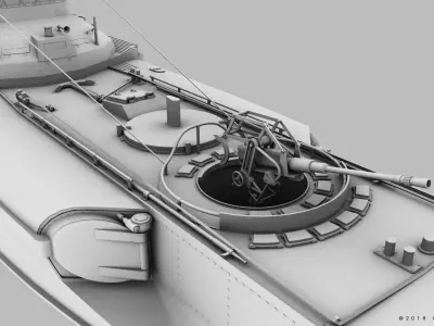 SCHNELLBOOT S100 3D model