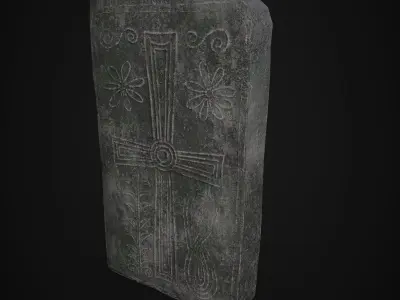 STONE LOW POLY GAME ASSET Low-poly 3D model