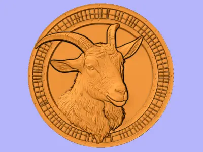 STL FILE CIRCULO COM BODE 3D model