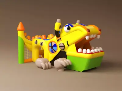 Transformer Game element 4 3D model