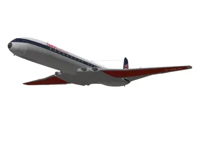 de Havilland DH106 Comet MkIVB 3D model