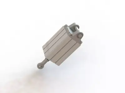 Cilindro Festo 536393 ADN 125 140 A P A Pneumatic Cylinder 3D model