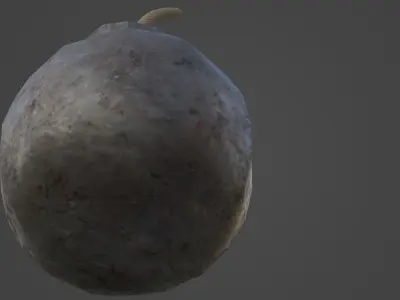 Pirate Bomb - Gameready Asset Low-poly 3D model