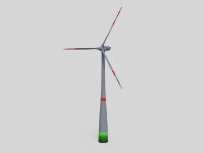 Windturbine wind turbine Free 3D model