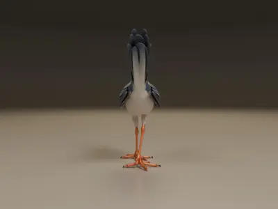 pigeon 3D print model