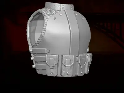 Voids Ops Armor 3D Printables for action figures 3D print model