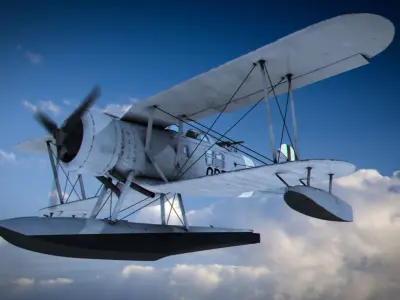 RO43 Maggiolino Low-poly 3D model