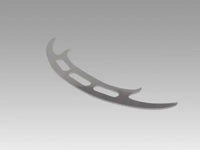 Klingon Bat leth 3D model