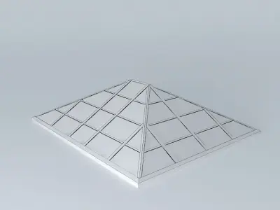 Skylite pyramid Free 3D model
