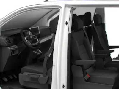 Fiat E Ulysse L3 BusinessVIP HQInterior 2025 3D model