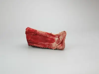 Pig Nose Split on Half Low-poly 3D model