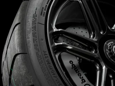 Nitto NT01 255 40 ZR20 3D model