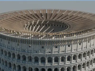 Roman Coloseum 3D model