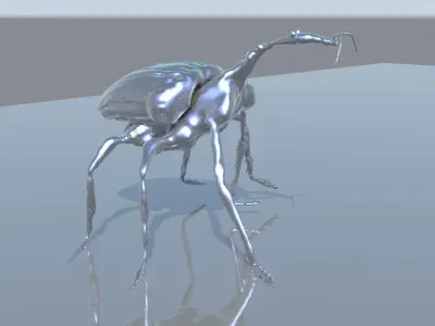 Trachelophorus giraffa 3D print model