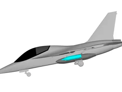 Hongdu JL-10 3D model