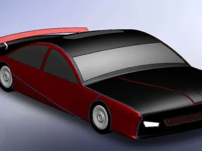 Car Sports Free 3D model