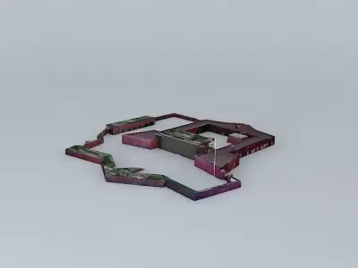 Fort Frederik St Croix USVI 3D model