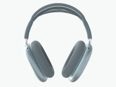 Apple Airpods Max Blue 3D model