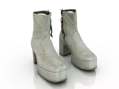Scenic boots 3D model