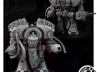 IMPERIAL SIEGE DREADNOUGHT CATACLYSM CONFIGURATION BT V1 3D model