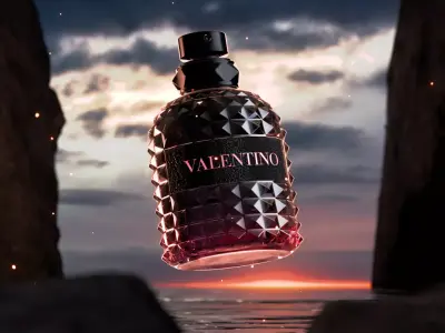 Valentino perfume blender 4 beta 3D model