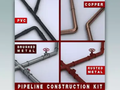Pipeline Construction Kit 3D model