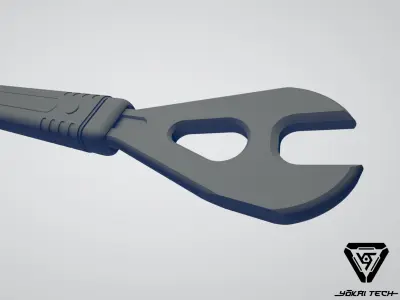 Alien Isolation Maintenance Jack Wrench for Cosplay 3D print model