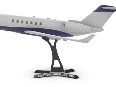Cessna Citation Longitude 700 3D print model