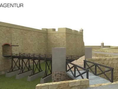 Castillo del Morro - 3D Building Models 3D model