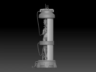 Genetic Clone Laboratory 1 3D print model