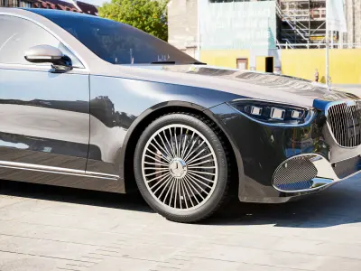 MercedesBenz SClass Maybach 2021 3D model