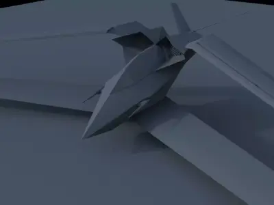 nightfury-XS helicopter Low-poly 3D model