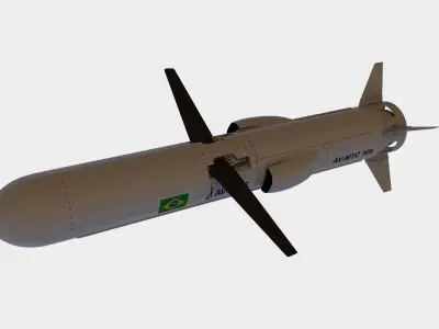 AV-MTC 300 - Cruise missile 3D model