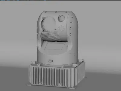 atircm infrared counter measure system 3D model