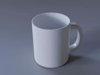 Mug for drinks 3D model