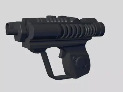 EC-17 scout trooper blaster pistol 3D print model 3D print model