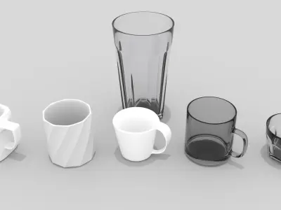 Glasses Pack Free 3D model