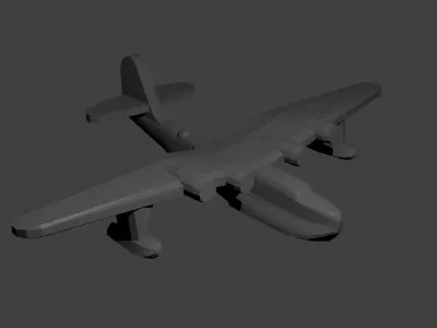 Soviet MTB-2 Flying Boat Free 3D print model