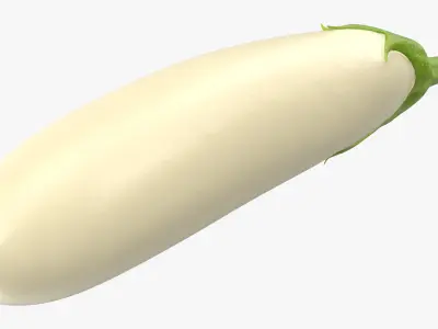 Eggplants Collection 3D model