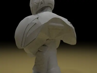 Iron Man bust 3D Model Ready to Print 3D print model