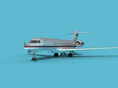 Bombardier Global 7000 V01 3D model