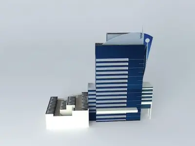 Trust Business Center Free 3D model