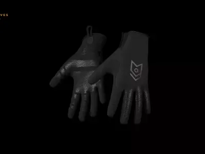 MOG Light Duty Gloves Low-poly 3D model