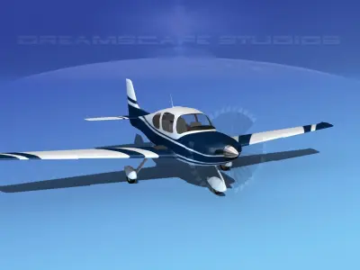 Cirrus SR22 V12 3D model