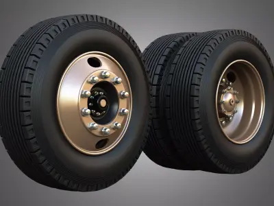 Markos Special Wheels and Tires MSWT -2 3D model