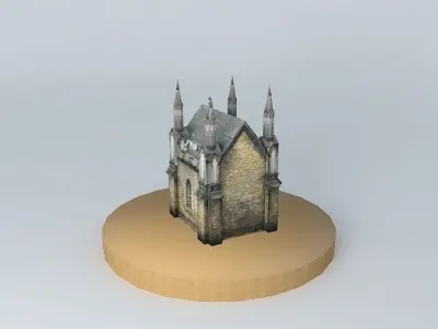 Riga crypt Jekaba cemetery Free 3D model