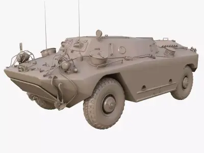 FUG OT 65 Clay Mental Ray  3D model