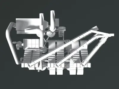 Industrial machine 24i22 3D model